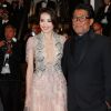 Shu Qi et Hou Hsiao-Hsien - Montée des marches du film "Nie Yinniang" (The Assassin) lors du 68e Festival International du Film de Cannes, le 21 mai 2015.