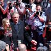 Gérard Depardieu - Montée des marches du film "Valley of Love" lors du 68e Festival International du Film de Cannes, le 22 mai 2015.