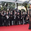 Jourdan Dunn - Montée des marches du film "The Little Prince" (Le Petit Prince) lors du 68e Festival International du Film de Cannes, le 22 mai 2015.