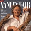 Gérard Depardieu en couverture du magazine Vanity Fair, mois de juin 2015