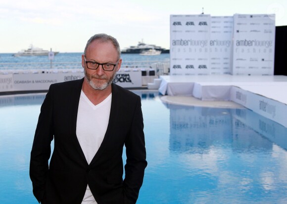 Liam Cunningham lors de la "Amber Lounge Fashion and Auction Party" à l'hôtel Méridien à Monaco, le 22 mai 2015. Dans le cadre du Grand Prix de Formule 1 de Monaco, des pilotes automobiles et leurs femmes ont défilé pour la bonne cause. "Amber Lounge Fashion and Auction Party" 