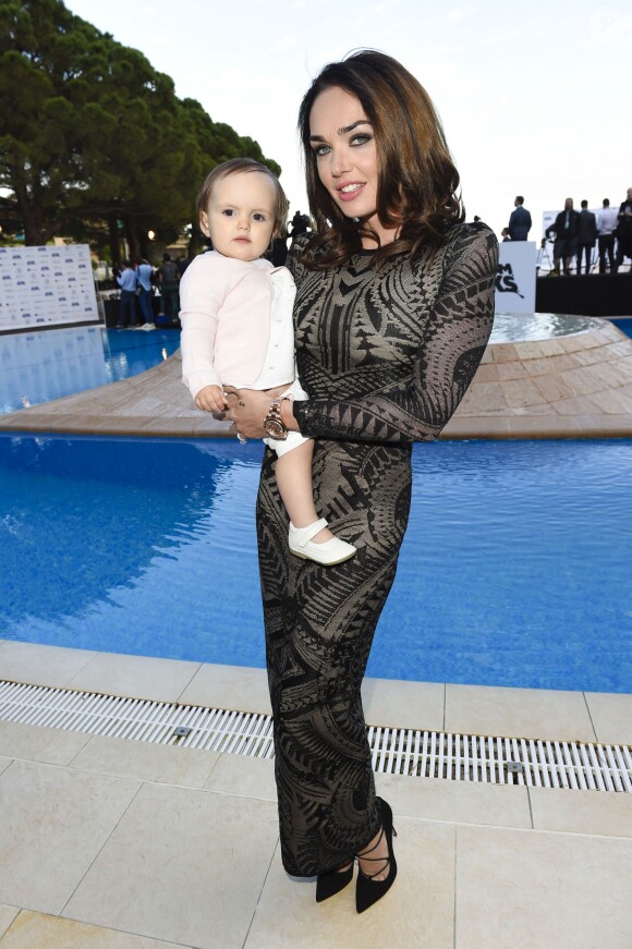 Tamara Ecclestone et sa fille Sophia - "Amber Lounge Fashion and Auction Party" à l'hôtel Méridien à Monaco, le 22 mai 2015. Dans le cadre du Grand Prix de Formule 1 de Monaco, des pilotes automobiles et leurs femmes ont défilé pour la bonne cause. 22/05/2015 - Monaco