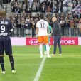  Zin&eacute;dine Zidane lors du match d'inauguration du Nouveau Stade, la nouvelle enceinte des Girondins de Bordeaux, entre les Girondins et Montpellier, le 23 mai 2015 &agrave; Bordeaux 