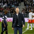  Zin&eacute;dine Zidane lors du match d'inauguration du Nouveau Stade, la nouvelle enceinte des Girondins de Bordeaux, entre les Girondins et Montpellier, le 23 mai 2015 &agrave; Bordeaux 