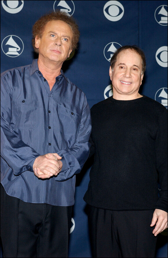 Simon & Garfunkel à New York, le 23 février 2003.