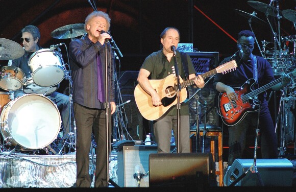 Simon & Garfunkel à Rome, le 31 juillet 2004.