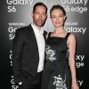 Kate Bosworth et son mari Michael Polish - People au lancement du nouveau téléphone Samsung Galaxy S6 à Los Angeles. Le 2 avril 2015  