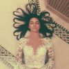 Kendall Jenner dessine des coeurs avec ses cheveux, sur Instagram le 26 mai 2015