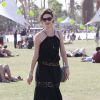 Katharine McPhee - People au festival de musique "Coachella" a Indio. Le 14 avril 2013