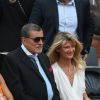 Jean-Claude Camus et sa fille Isabelle à Roland-Garros le 26 mai 2015.