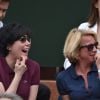 Liane Foly et Arianne Massenet à Roland-Garros le 26 mai 2015.