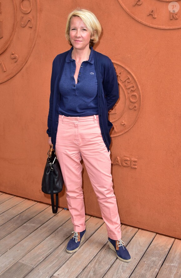 Ariane Massenet à Roland-Garros le 26 mai 2015.