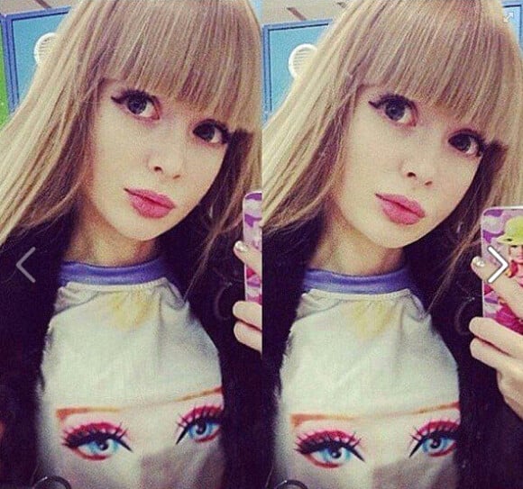 Anjelica Kenova, la nouvelle Barbie russe de 26 ans