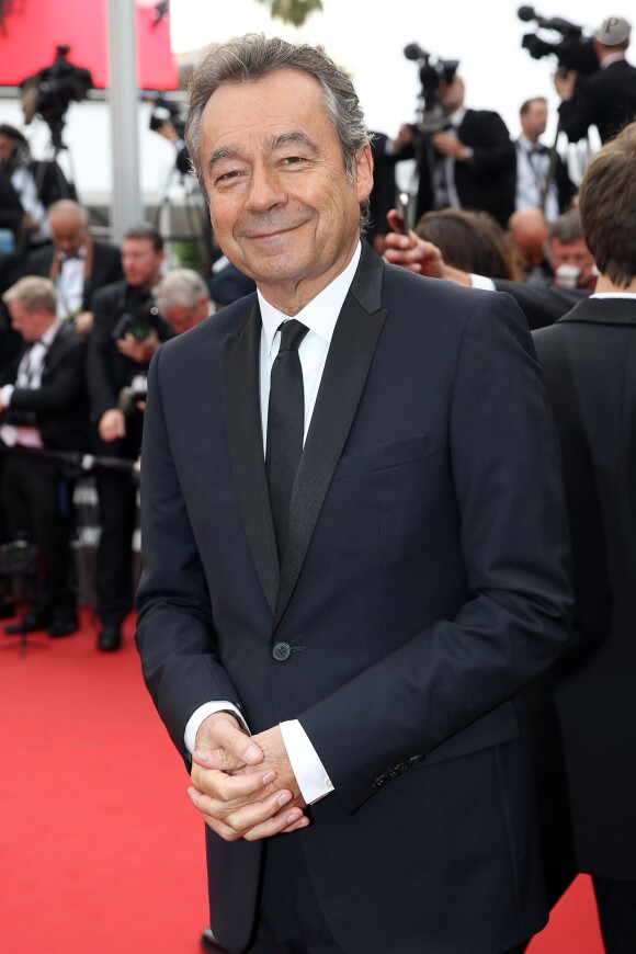 Michel Denisot - Montée des marches du film "La Glace et le Ciel" pour la cérémonie de clôture du 68 ème Festival du film de Cannes, à Cannes le 24 mai 2015.
