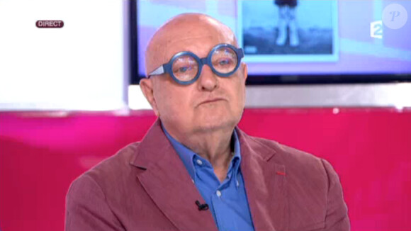 Jean-Pierre Coffe insulte à nouveau Jean-Luc Delarue, dans C'est au programme, sur France 2, le 19 mai 2015
