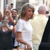 Taylor Swift se promène à New York le 27 mai 2015. 
