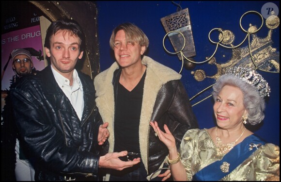 Pierre Palmade et Patrick Juvet au Queen à Paris en 1994.