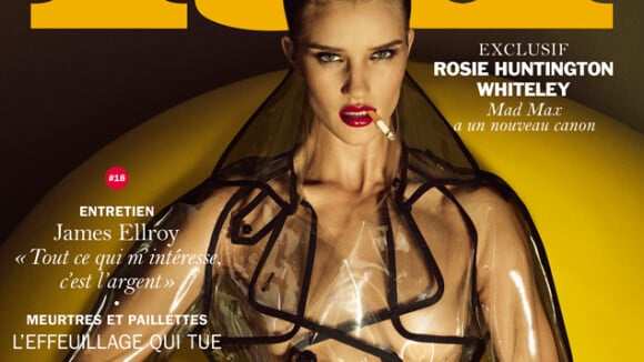 Rosie Huntington-Whiteley : Torride et entièrement nue pour "Lui"