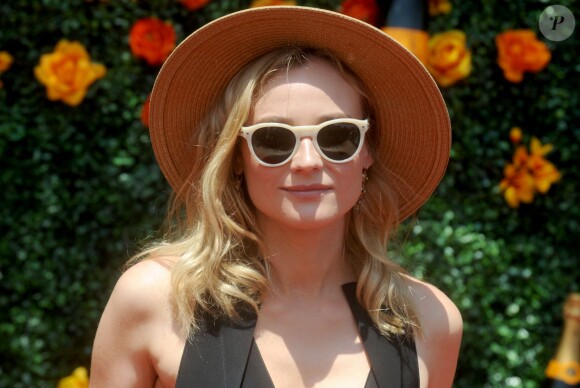 Diane Kruger lors du 8e tournoi de Polo Veuve Clicquot près de New York le 30 mai 2015