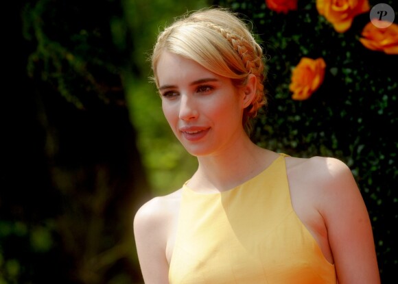 Emma Roberts lors du 8e tournoi de Polo Veuve Clicquot près de New York le 30 mai 2015