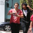  Semi-Exclusif - Prince Jackson et ses cousins se rendent &agrave; leur cours de Jiu-Jitsu &agrave; Beverly Hills. Le 20 juin 2014&nbsp;  