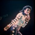  Michael Jackson lors de la tourn&eacute;e Bad Tour &agrave; Londres, le 28 mai 1988&nbsp;  