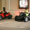 Blac Chyna et Amber Rose font du trois-roues à Los Angeles, le 28 mai 2015.