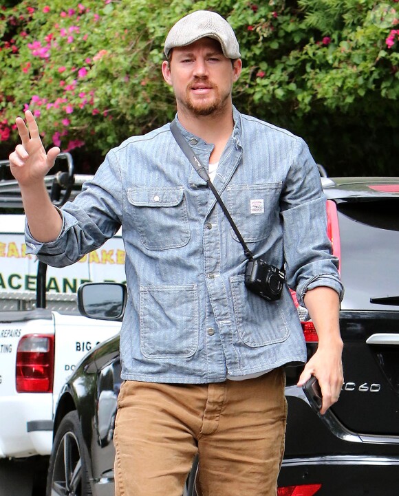 Channing Tatum à Studio City, Los Angeles, le 7 avril 2015.