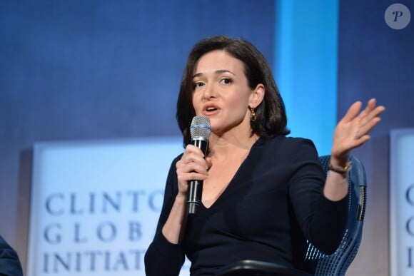 Sheryl Sandberg - Meeting annuel "Clinton Global Initiative" a New York le 24 septembre 2013. 
