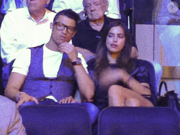 Cristiano Ronaldo et Irina Shayk au Madison Square Garden de New York le 9 juin 2014