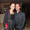 Dounia Coesens et Mario Barravecchia (Star Academy 1) - Sortie des artistes après la remise des Prix Romy Schneider et Patrick Dewaere à l'hôtel Hyatt à Paris, le 11 mars 2013.
