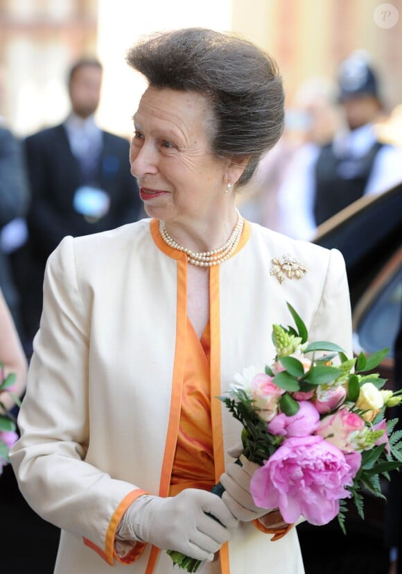 La princesse Anne lors du centenaire de la Fédération nationale des Instituts de Femmes à Londres le 4 juin 2015, au Royal Albert Hall.