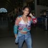 Jada Pinkett Smith arrive à l'aéroport de Los Angeles, le 4 juin 2015.  