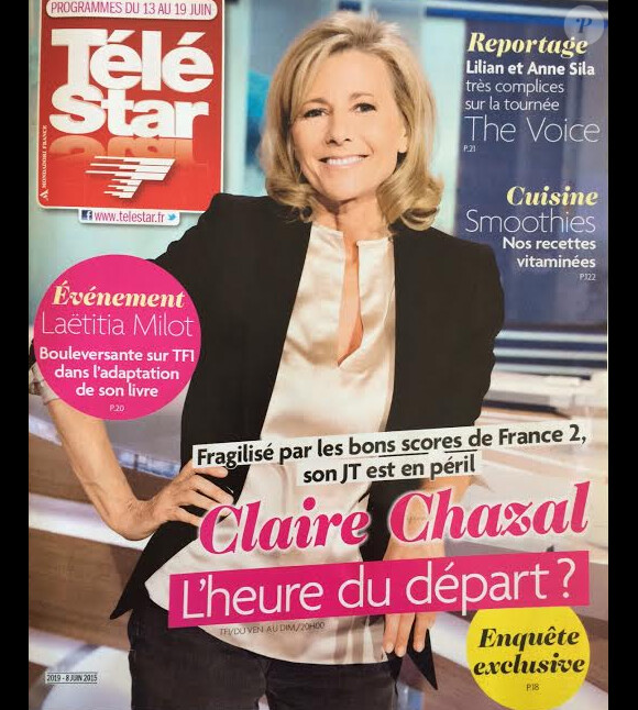 Télé-Star (édition en kiosques le lundi 8 juin 2015.)