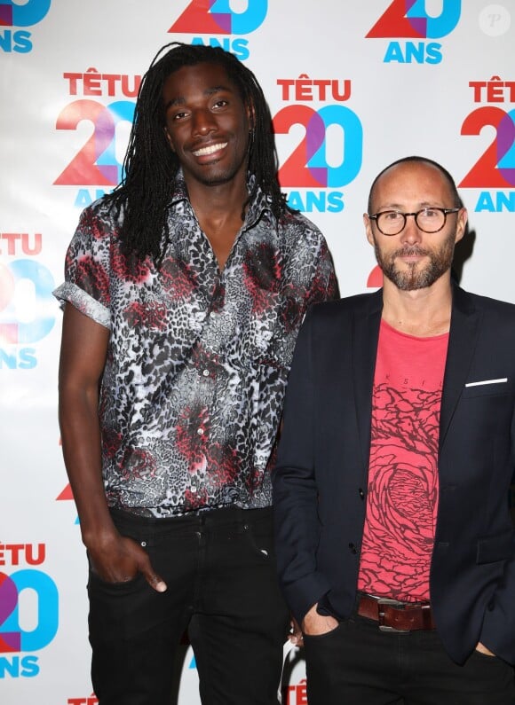 André et François Rousseau - Soirée des 20 ans de Têtu au YoYo à Paris, le 6 juin 2015. 