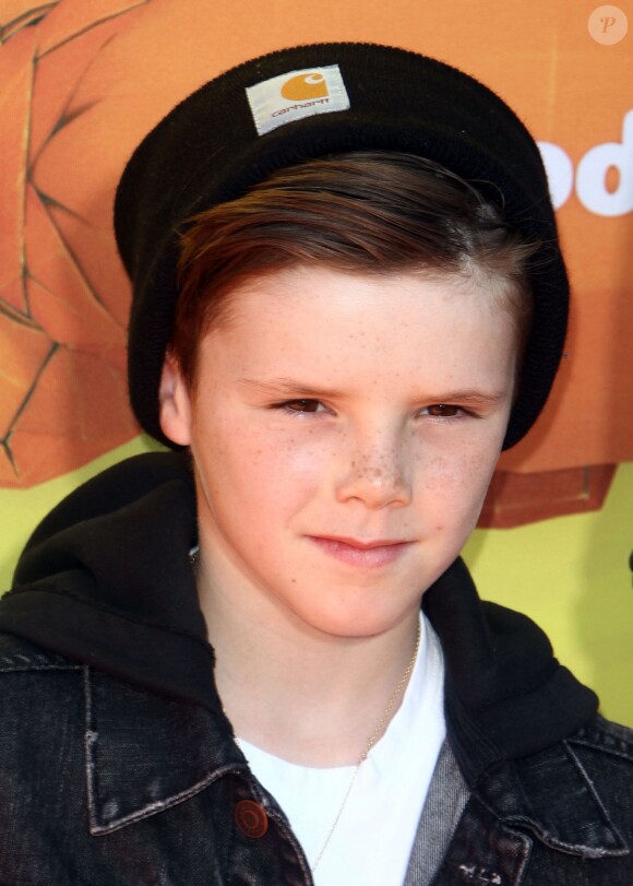 Cruz Beckham lors des Kids' Choice Awards à Inglewood, le 28 mars 2015