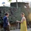 Iker Casillas et sa compagne Sara Carbonero à Tolède, le 6 juin 2015. Le footballeur et la journaliste sportive assistaient au mariage de la cousine de cette dernière.
