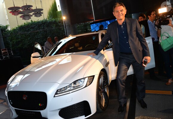 Exclusif - Erik Bielderman - Présentation de la nouvelle Jaguar XF à l'Atrium de la banque 1818 à Paris, le 9 juin 2015.