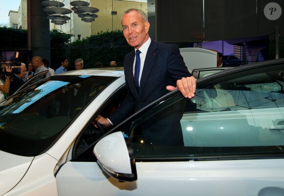 Exclusif - Jean-Claude Jitrois - Présentation de la nouvelle Jaguar XF à l'Atrium de la banque 1818 à Paris, le 9 juin 2015.
