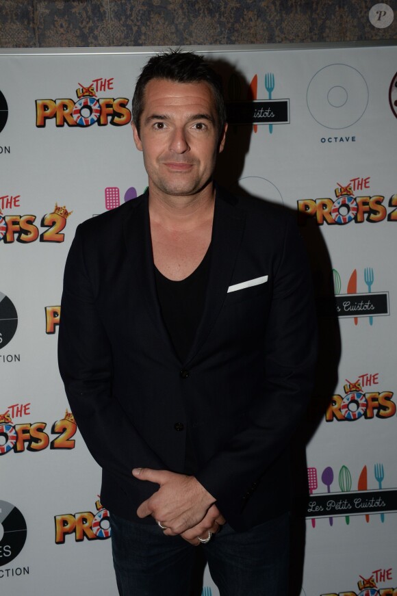 Exclusif - Arnaud Ducret lors de l'aftershow du film Les Profs 2 au Comedy Club à Paris, le 9 juin 2015.