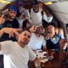 Karim Benzema en route pour Los Angeles - juin 2015
