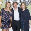 Exclusif - Sarah Lavoine, Jérôme et Emmanuelle de Noirmont - Cérémonie de remise du 24e prix Montblanc des Arts et de la Culture à Laurent Dumas à la Villa Emerige à Paris le 11 juin 2015.