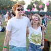 Emma Roberts, Evan Peters - People au 3ème jour du festival de musique Coachella à Indio. Le 13 avril 2014