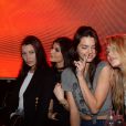  Exclusif - Bella Hadid, Hayley Baldwin, Kendall Jenner, Gigi Hadid Hayley assistent au concert du rappeur Tyga en concert au Vip Room &agrave; Monaco, le 24 mai 2015.&nbsp; 