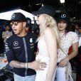 Lewis Hamilton, Gigi Hadid et Bella Hadid - People au grand Prix de Formule 1 de Monaco le 24 mai 2015&nbsp; 