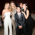  Misha Nonoo, Gigi Hadid, Joe Jonas, Bella Hadid - CFDA Fashion Awards au Lincoln Center de New York le 1er juin 2015 