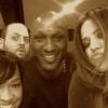 Malika Haqq, Khloé Kardashian, Lamar Odom et Jamie Sangouthai, photo postée sur Instagram le 14 juin 2015