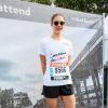 Natasha Andrews lors des 10 km L'Equipe sous les couleurs de Mécénat Chirurgie Cardiaque à Paris le 14 juin 2015