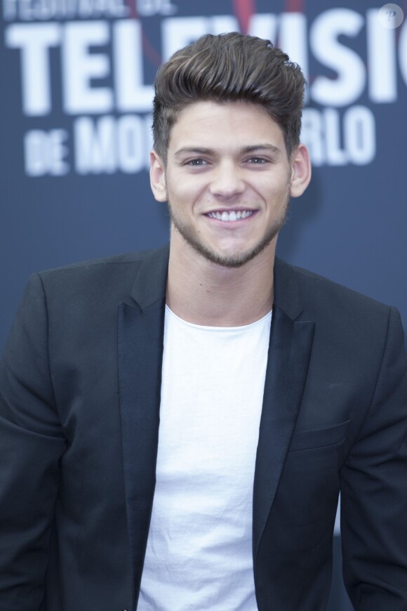 Rayane Bensetti - Photocall de Pep's lors du 55e festival de télévision de Monte-Carlo à Monaco. Le 14 juin 2015.