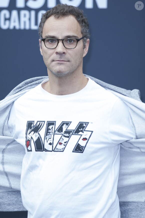 Sören Prévost (Le fils de Daniel Prévost) - Photocall de Pep's lors du 55e festival de télévision de Monte-Carlo à Monaco. Le 14 juin 2015.